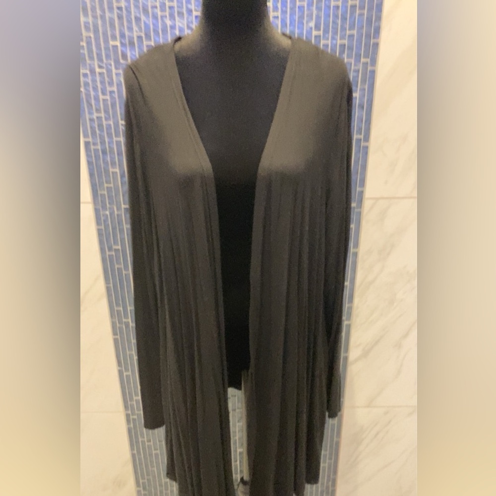 Lane Bryant ⭐️ Black lightweight cardigan